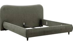 Goossens bedframe pecaro groen stof - 8229399-01