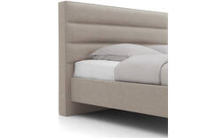 Goossens bedframe elite bruin stof - 8229401-14