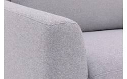 Goossens loveseat dallas grijs stof - 8229412-01