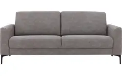 Goossens zitbank dallas grijs micro leer - 8229416-01