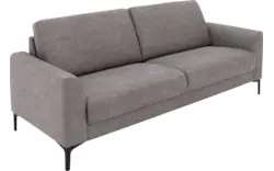 Goossens zitbank dallas grijs micro leer - 8229416-01
