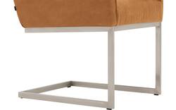 Goossens excellent eetkamerstoel tom bruin leer - 8229422-01