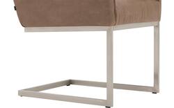 Goossens excellent eetkamerstoel tom bruin leer - 8229423-03