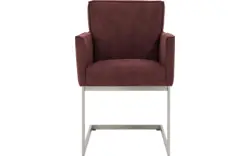 Goossens excellent eetkamerstoel tom rood micro leer - 8229429-01