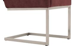 Goossens excellent eetkamerstoel tom rood micro leer - 8229429-01