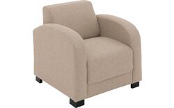 Goossens fauteuil my style bruin stof - 8229436-01