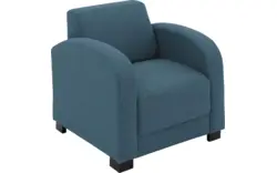 Goossens fauteuil my style blauw stof - 8229438-01