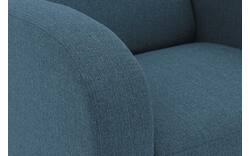 Goossens fauteuil my style blauw stof - 8229438-01