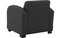 Goossens fauteuil my style zwart stof - 8229444-01