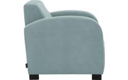 Goossens fauteuil my style blauw microvezel - 8229446-01