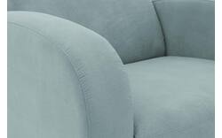 Goossens fauteuil my style blauw microvezel - 8229446-01