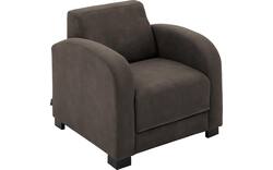 Goossens fauteuil my style bruin microvezel - 8229456-01