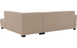 Goossens loungebank my style bruin stof - 8229459-01
