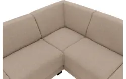 Goossens loungebank my style bruin stof - 8229459-01
