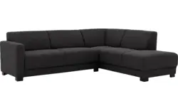 Goossens loungebank my style zwart stof - 8229467-01