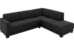 Goossens loungebank my style zwart stof - 8229467-01