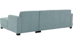 Goossens loungebank my style blauw microvezel - 8229469-01