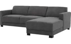 Goossens loungebank my style grijs microvezel - 8229472-01