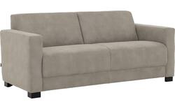 Goossens zitbank my style grijs microvezel - 8229481-02