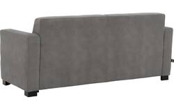 Goossens zitbank my style grijs microvezel - 8229482-03