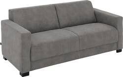 Goossens zitbank my style grijs microvezel - 8229482-01
