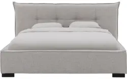 Goossens bedframe bolzano grijs stof - 8229491-01