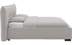 Goossens bedframe bolzano grijs stof - 8229491-01