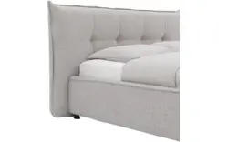 Goossens bedframe bolzano grijs stof - 8229491-01
