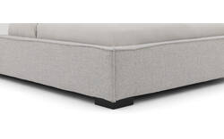 Goossens bedframe bolzano grijs stof - 8229491-01
