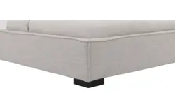 Goossens bedframe bolzano grijs stof - 8229491-01
