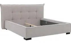 Goossens bedframe bolzano grijs stof - 8229491-01