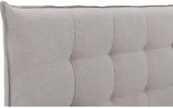 Goossens bedframe bolzano grijs stof - 8229491-01