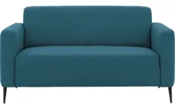 Goossens zitbank key west blauw stof - 8229507-01