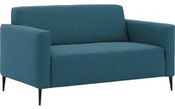 Goossens zitbank key west blauw stof - 8229507-02