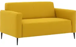 Goossens zitbank key west geel stof - 8229511-01