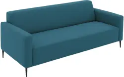 Goossens zitbank key west blauw stof - 8229520-01