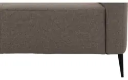 Goossens zitbank key west bruin stof - 8229524-01