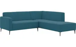 Goossens hoekbank key west blauw stof - 8229527-01-gespiegeld