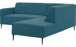 Goossens hoekbank key west blauw stof - 8229527-01-gespiegeld