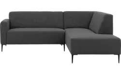Goossens hoekbank key west grijs stof - 8229528-01-gespiegeld
