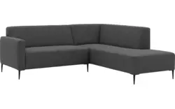 Goossens hoekbank key west grijs stof - 8229528-01-gespiegeld