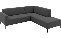 Goossens hoekbank key west grijs stof - 8229528-01-gespiegeld