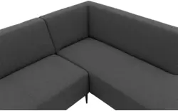 Goossens hoekbank key west grijs stof - 8229528-01-gespiegeld