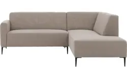 Goossens hoekbank key west grijs stof - 8229529-01-gespiegeld