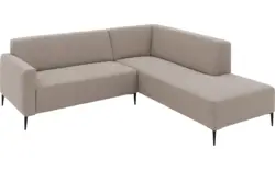 Goossens hoekbank key west grijs stof - 8229529-01-gespiegeld