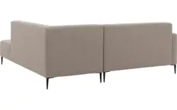 Goossens hoekbank key west grijs stof - 8229529-01-gespiegeld