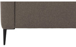 Goossens hoekbank key west bruin stof - 8229530-01-gespiegeld