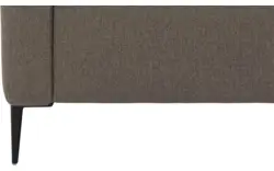 Goossens hoekbank key west bruin stof - 8229530-01-gespiegeld