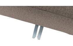 Goossens hoekbank key west bruin stof - 8229530-01