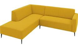 Goossens hoekbank key west geel stof - 8229531-01